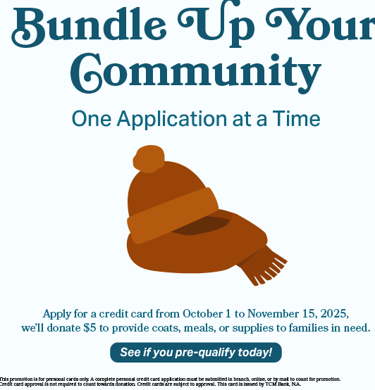 New Card Offer Flyer